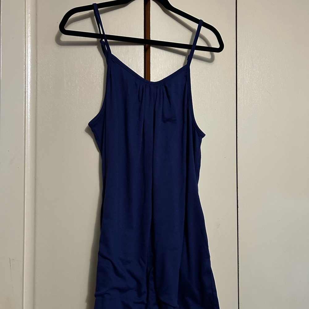 🐝 Blue short romper